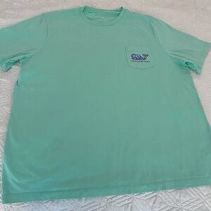 Vineyard Vines Men's Mint Green Short Sleeve Tee XL